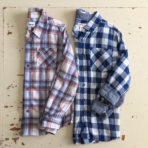 Bundle of 2 Long Sleeve Button Shirts